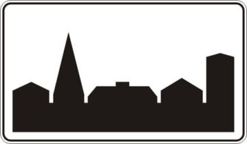 Znak D-42 1200x530 mm odblask I generacji